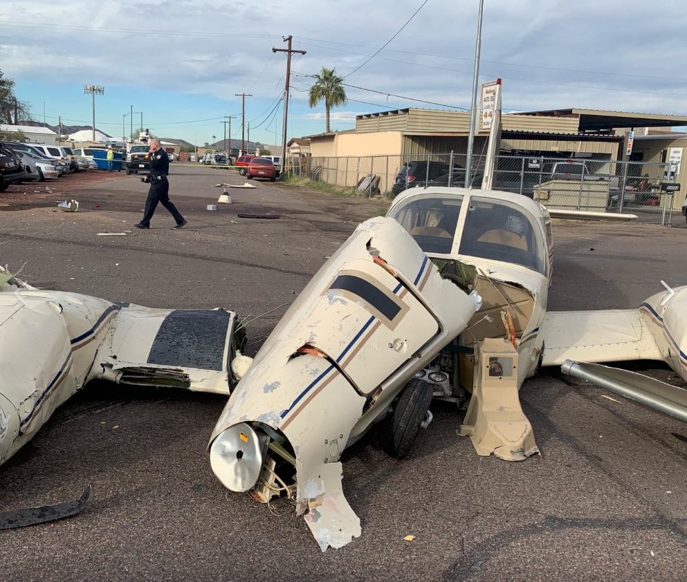 Small Plane Crashes Near Deer Valley Airport In Phoenix | Phoenix, AZ Patch