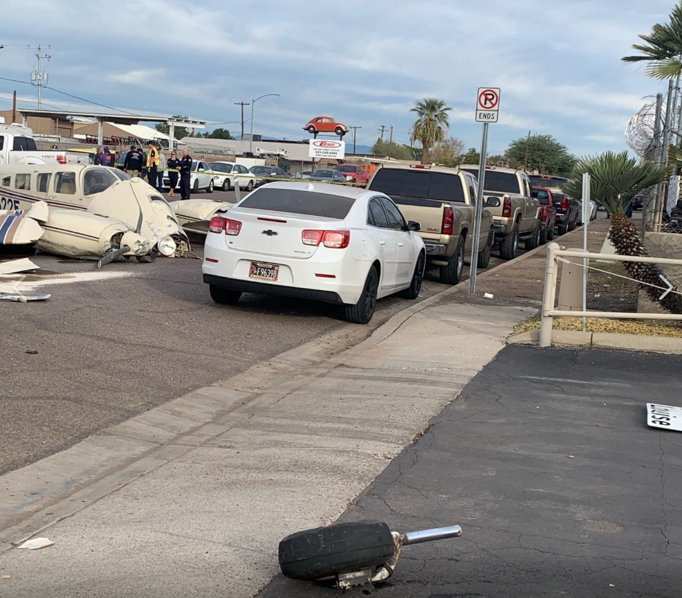 Small Plane Crashes Near Deer Valley Airport In Phoenix | Phoenix, AZ Patch