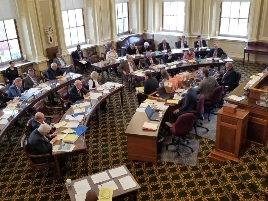 The Senate was back in session on Jan. 8.