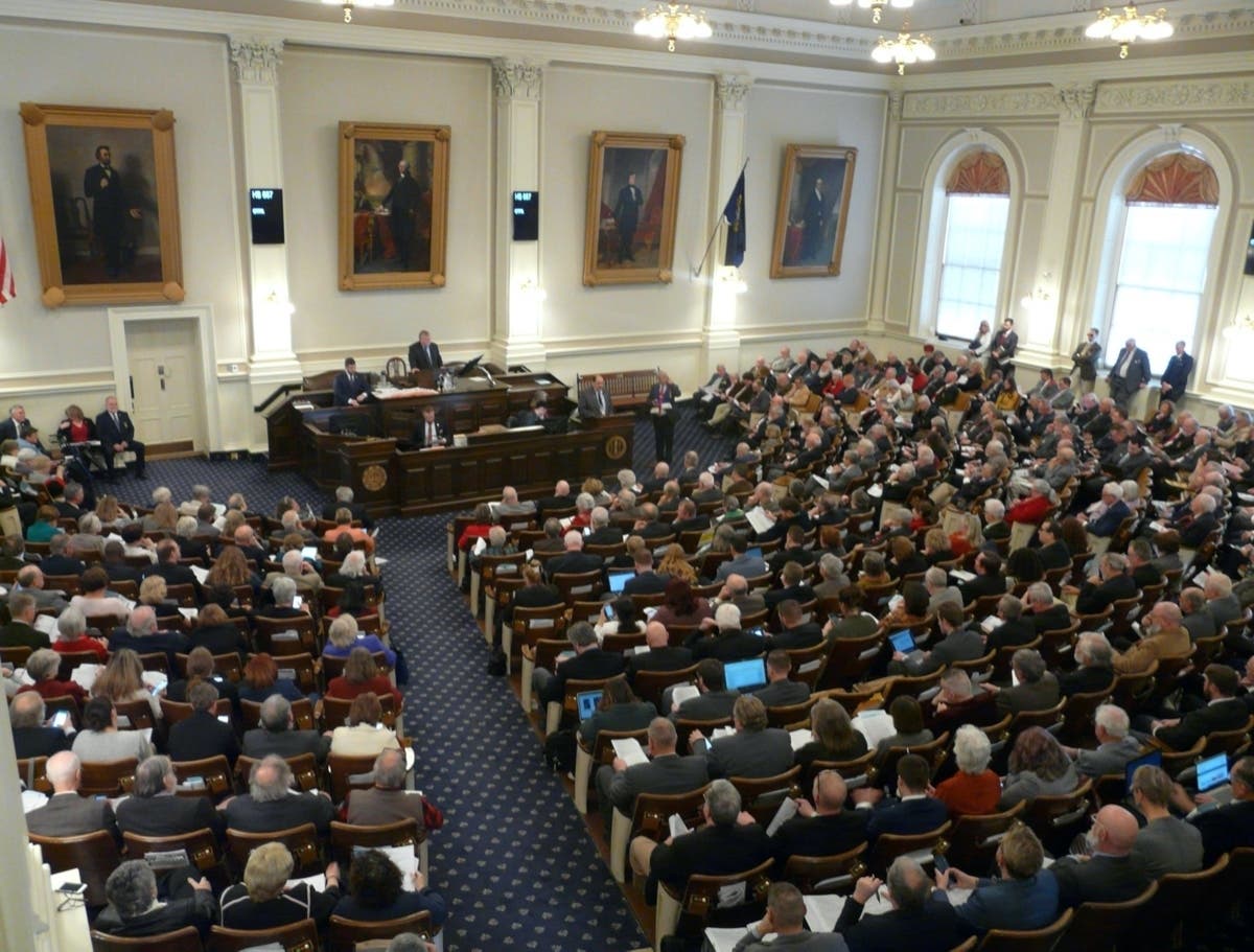 Convening Day continued on Jan. 9 at the New Hampshire House. 