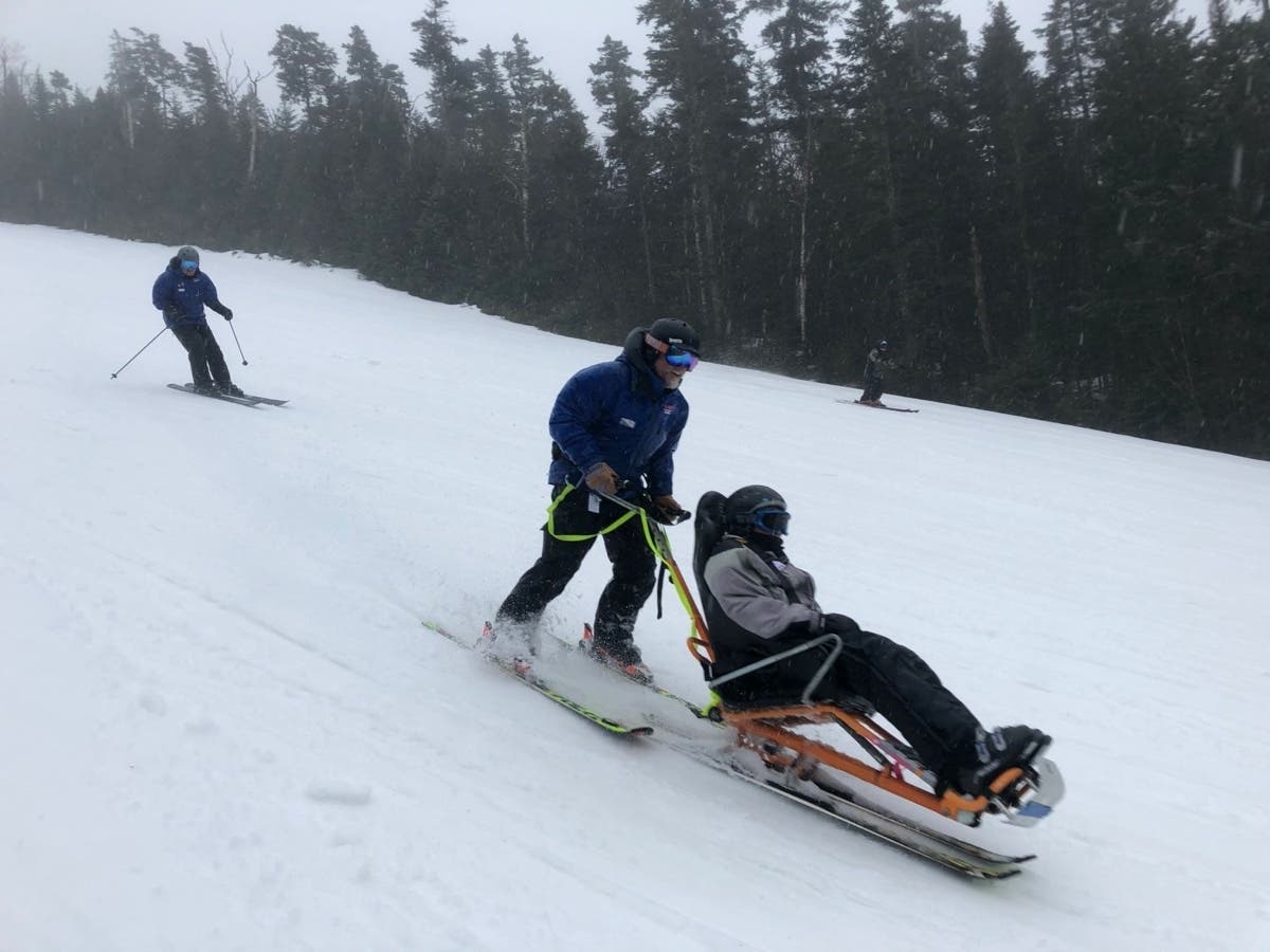 Reed Stevens of Concord celebrated his 99th birthday at Loon Mountain March 18.