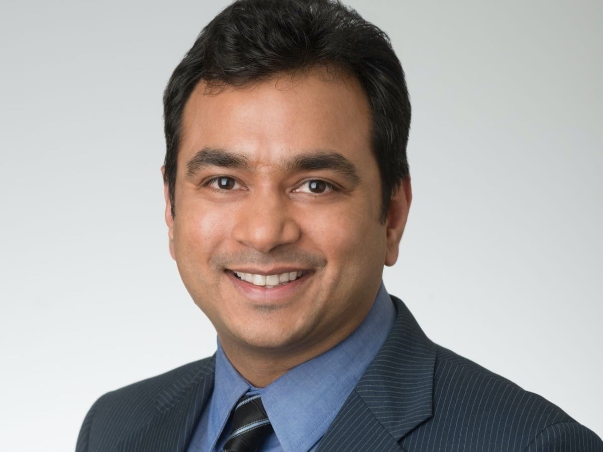 Vasuki Nagaraj, MD, Chief Medical Officer and a family physician at Lamprey Health Care joined the teletown hall May 14.