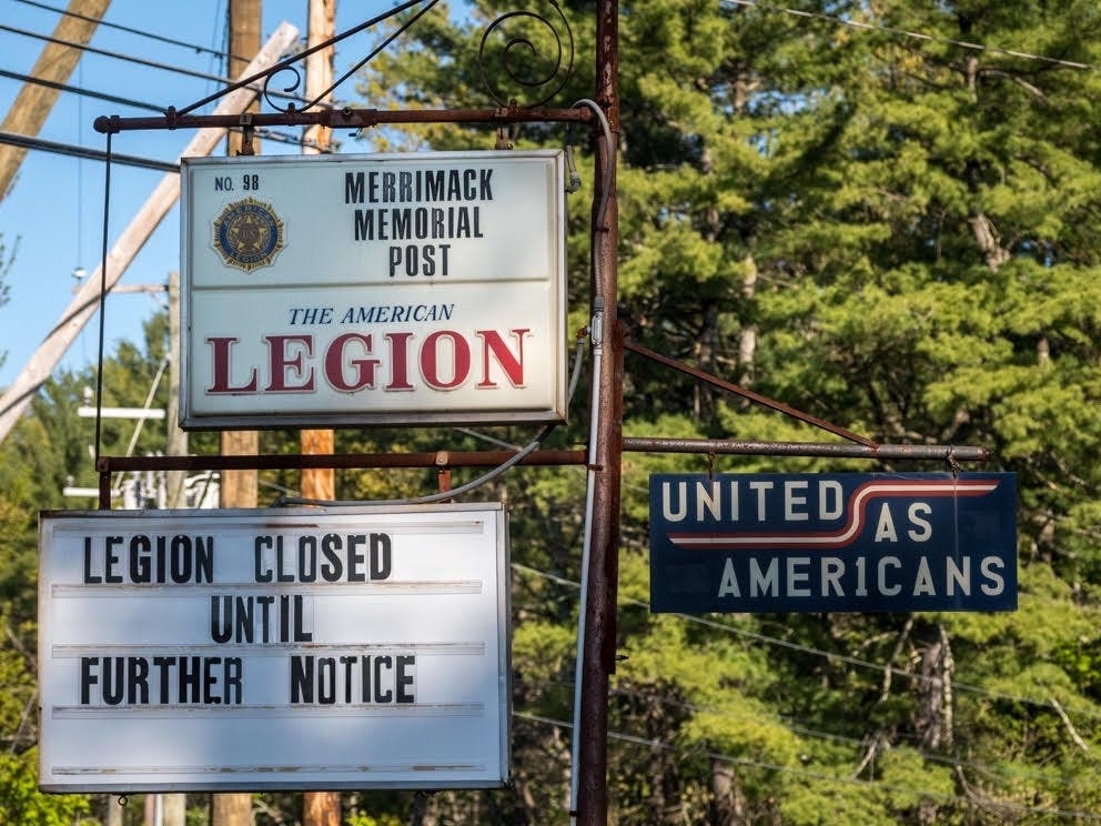 The American Legion Post in Merrimack. 