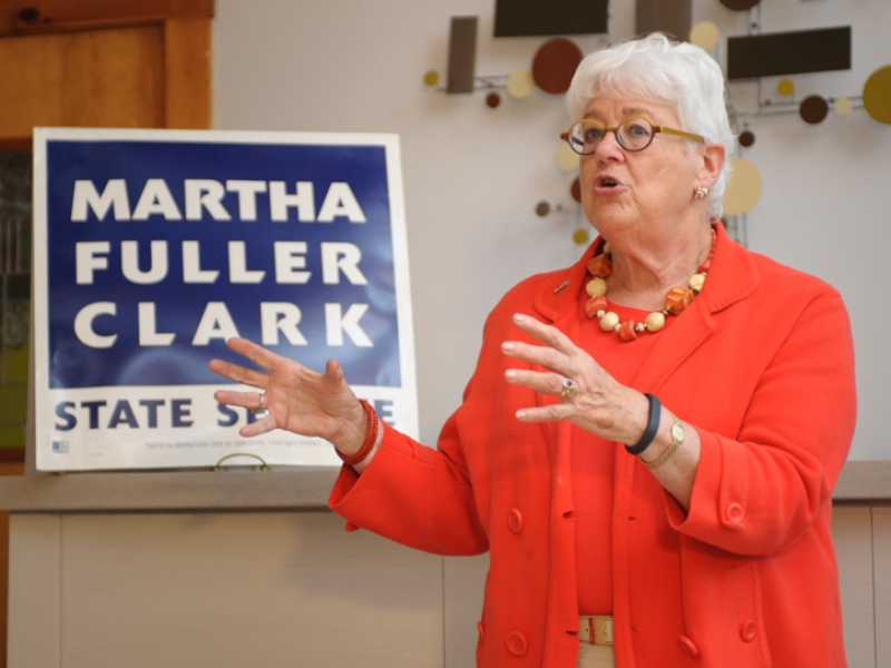 Outgoing state Sen. Martha Fuller Clark, D-Portsmouth.