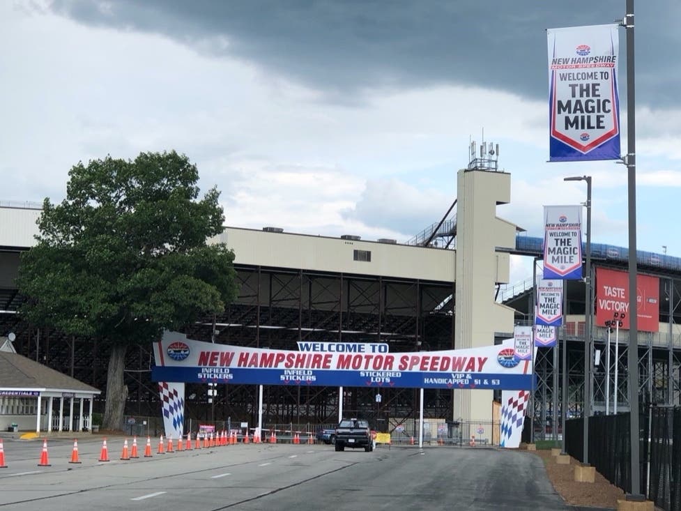 New Hampshire Motor Speedway in Loudon.