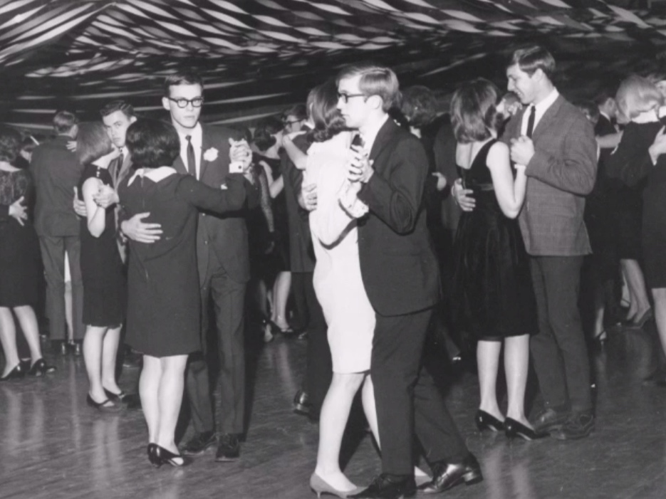 There'll be no slow dancing at school dances for the immediate future. Maybe next year.
