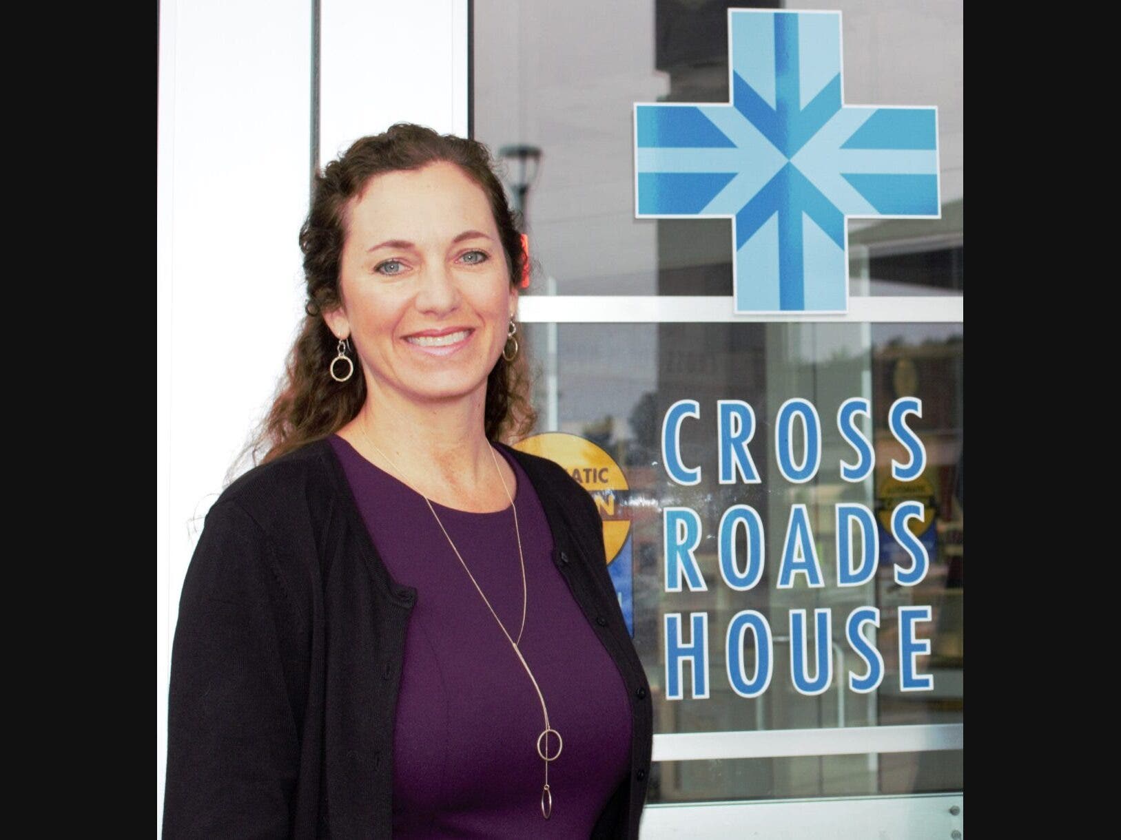 Martha Stone of Crossroads House.