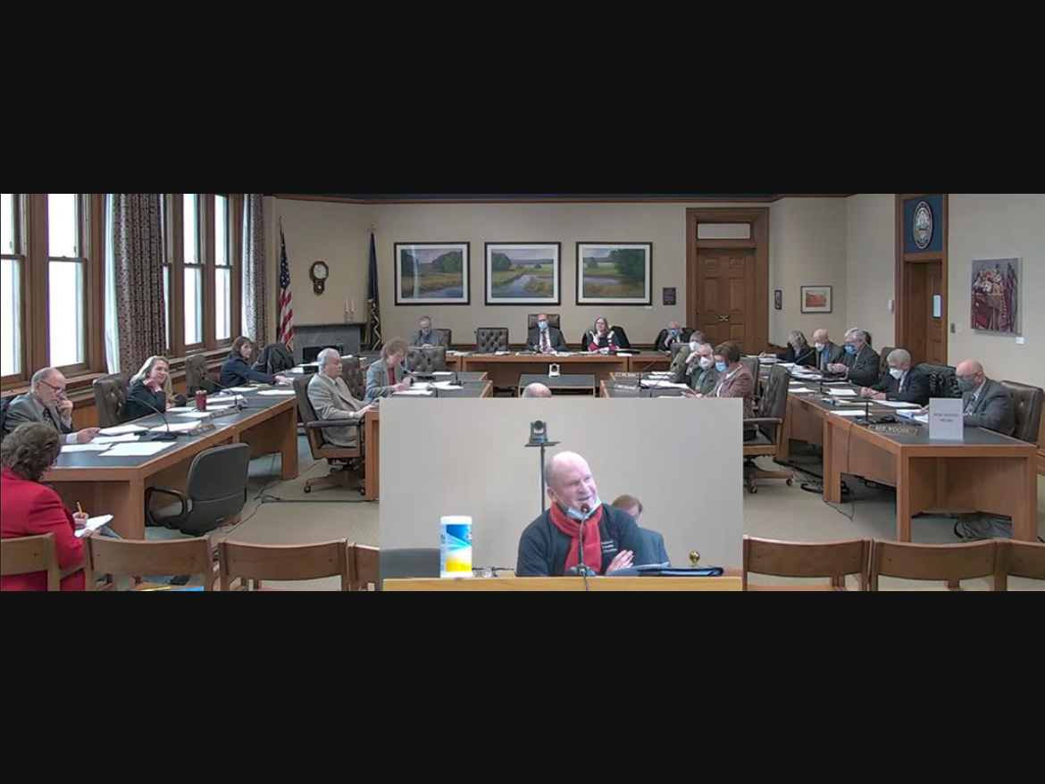  Peter Ramsey of Manchester’s Palace Theatre testifies on HB 1369.