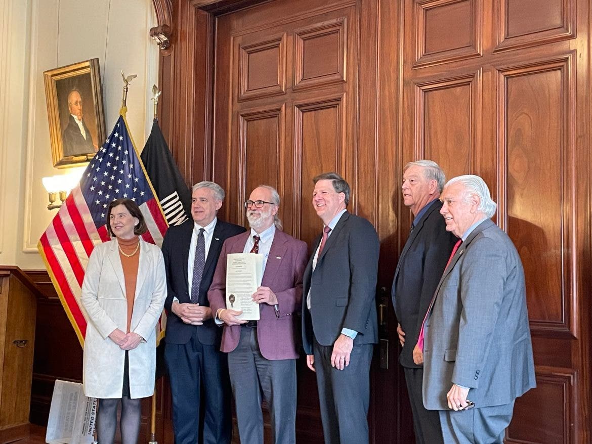 Ken Norton, who is retiring from NAMI-NH, was honored by the Governor and Executive Council at Wednesday's meeting. 