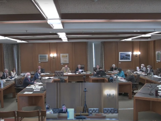 The House Judiciary Committee met Friday in Concord.