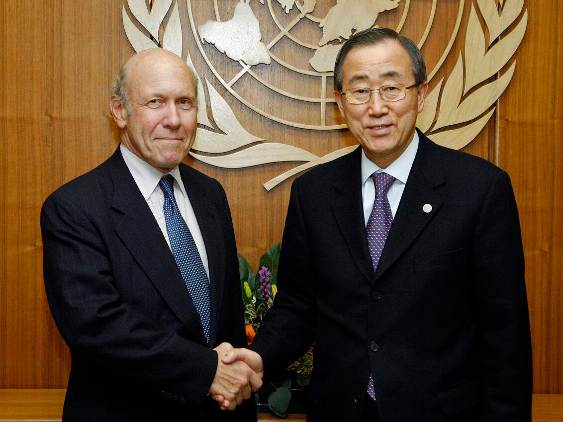 John Maresca with UN Secretary General Ban Ki-Moon, UN photo from Wikipedia