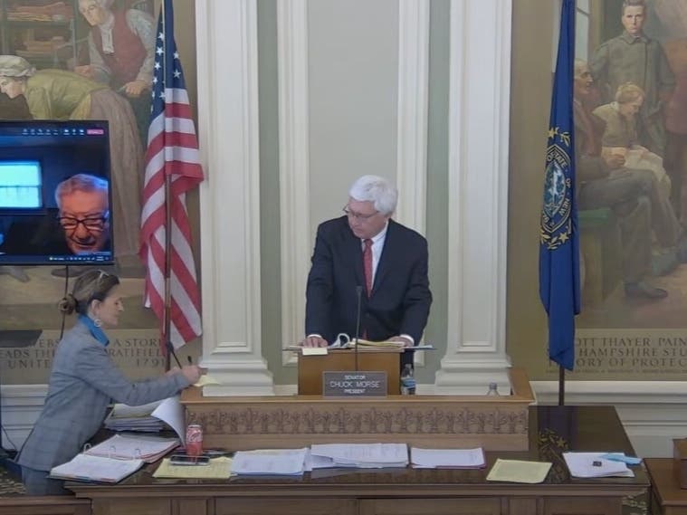 The Senate met Thursday.