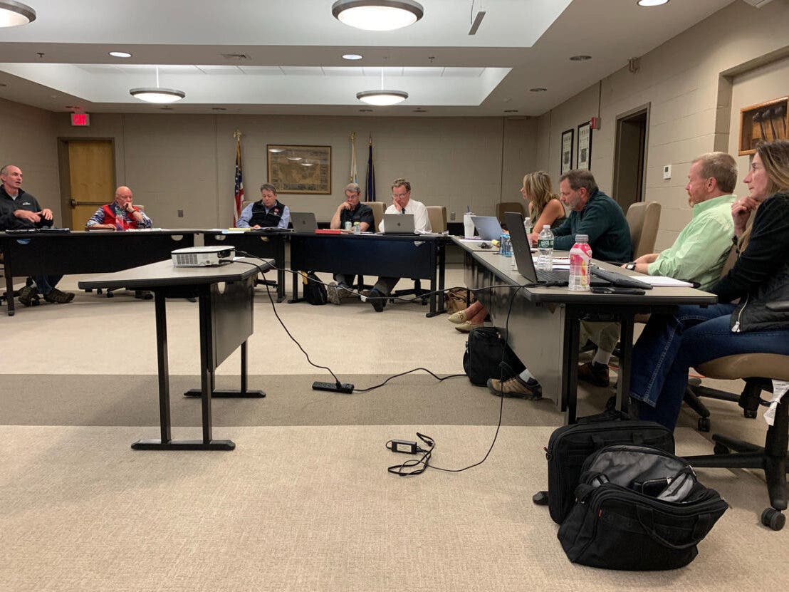 Gunstock Area Commission meets at the Belknap County Complex on May 18. 