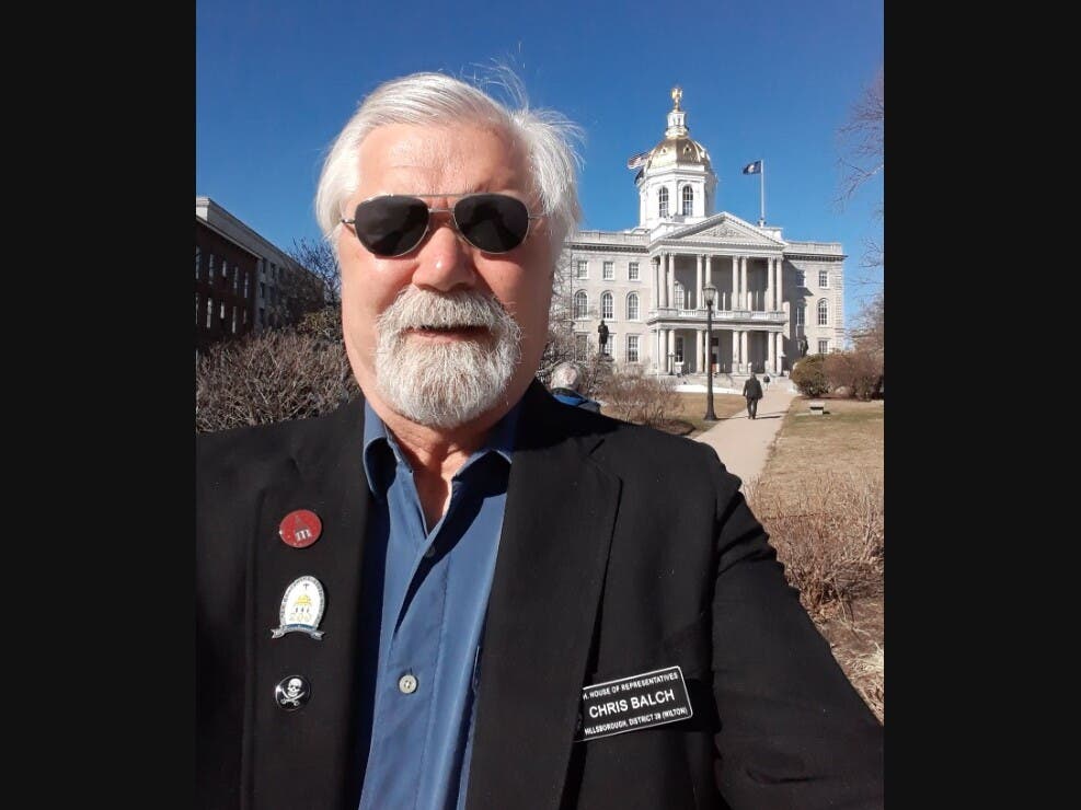 Chris Balch is pictured when he was still a state representative.