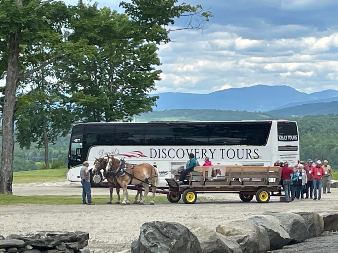Friends and supporters gathered at The Rocks in Bethlehem Thursday for major announcement from the Society for the Protection of New Hampshire Forests.