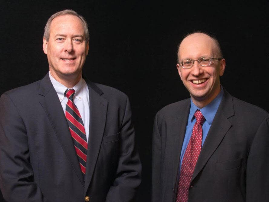 Andrew Smith (left) and Dante Scala UNH photo