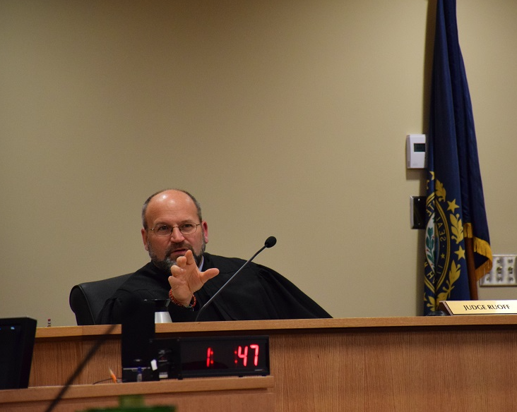 Superior Court Judge David Ruoff is pictured in this file photo.