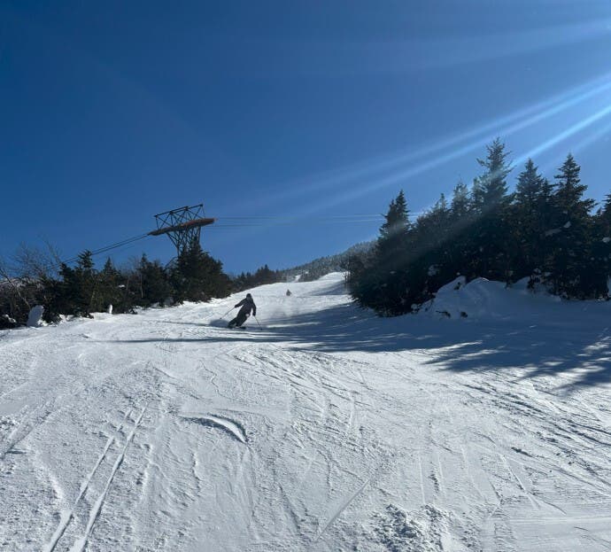 Cannon Mountain is pictured on Sunday.