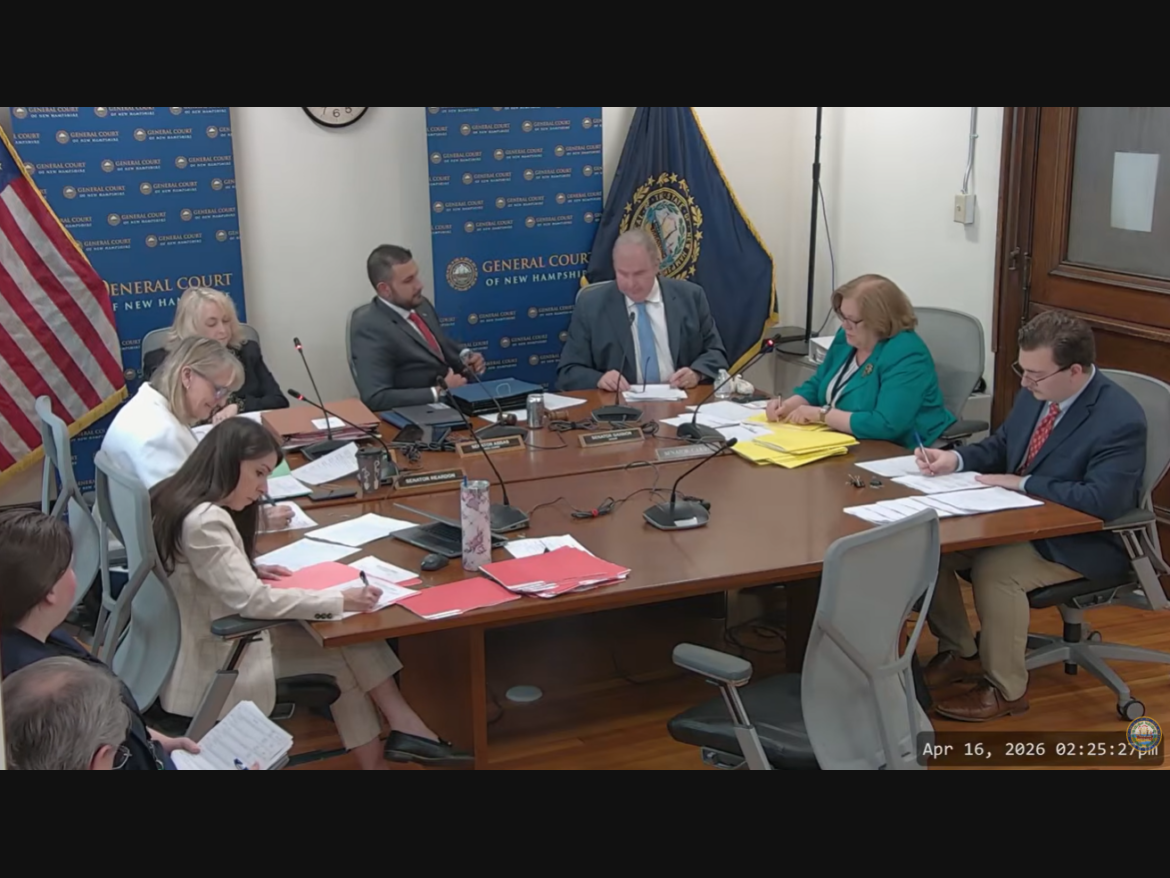 Senate Judiciary Committee is pictured meeting Thursday.