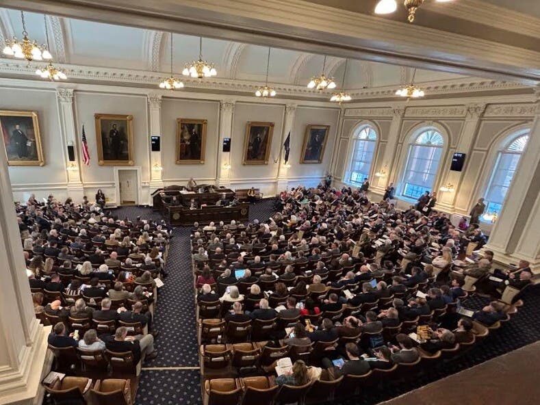 The NH House met March 27 in Concord in this file photo.