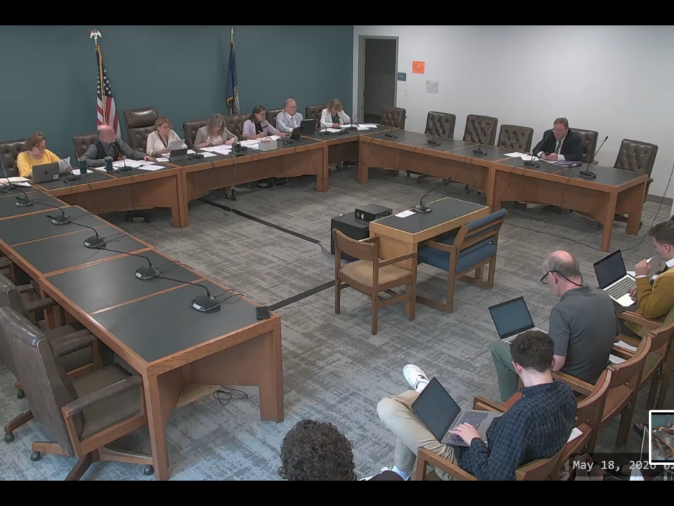 The committee of conference on House Bill 751, establishing an open enrollment plan for public schools, met Monday for the first time.