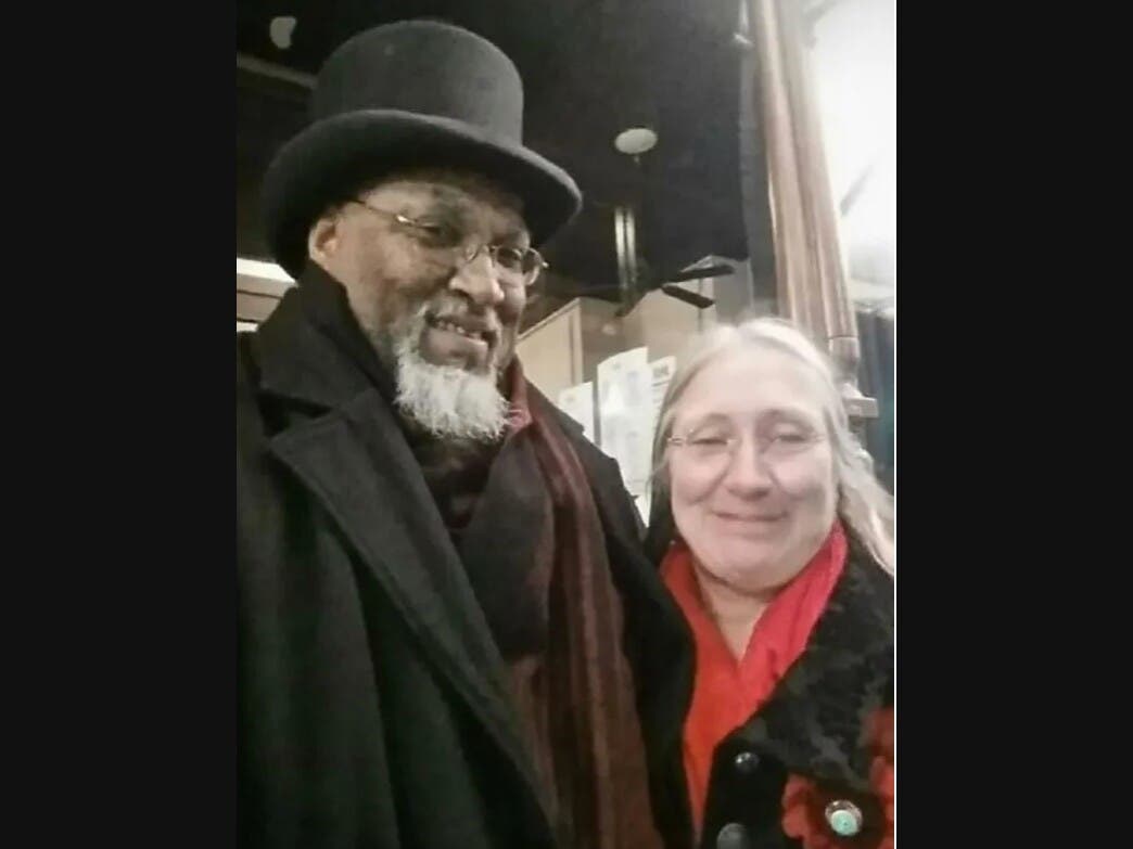 Cedric Lodge and his wife, Denise, of Goffstown are pictured in this photo of a selfie published in the U.S. Sun.