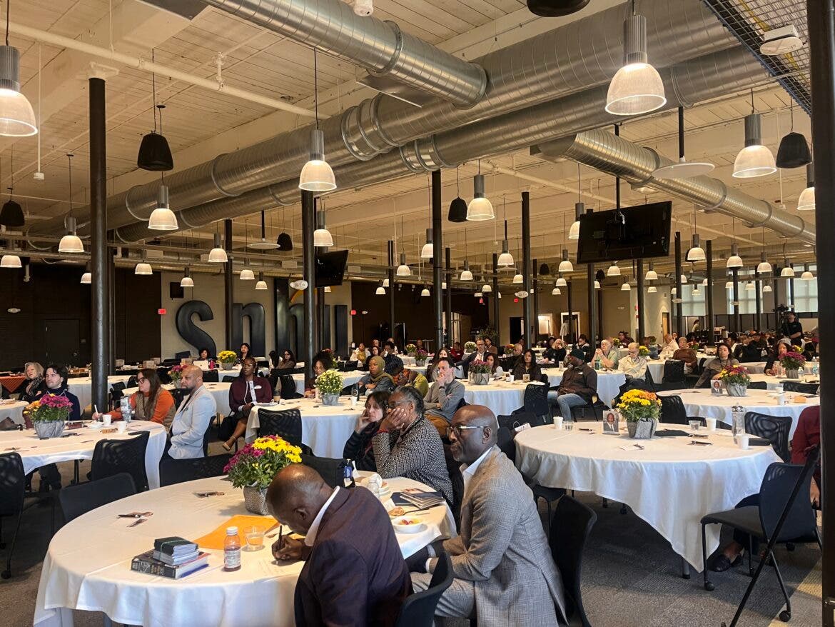 Attendees gathered at Southern New Hampshire University in Manchester for the 20th Annual Black New England Conference, hosted by the Black Heritage Trail of New Hampshire.