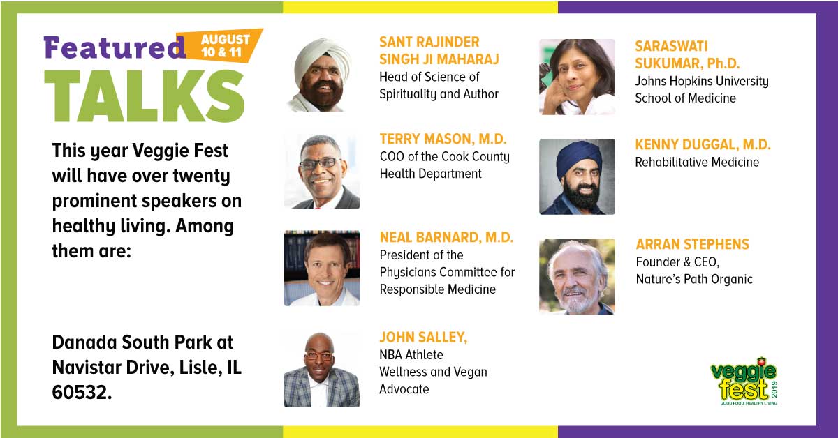 Veggie Fest speakers