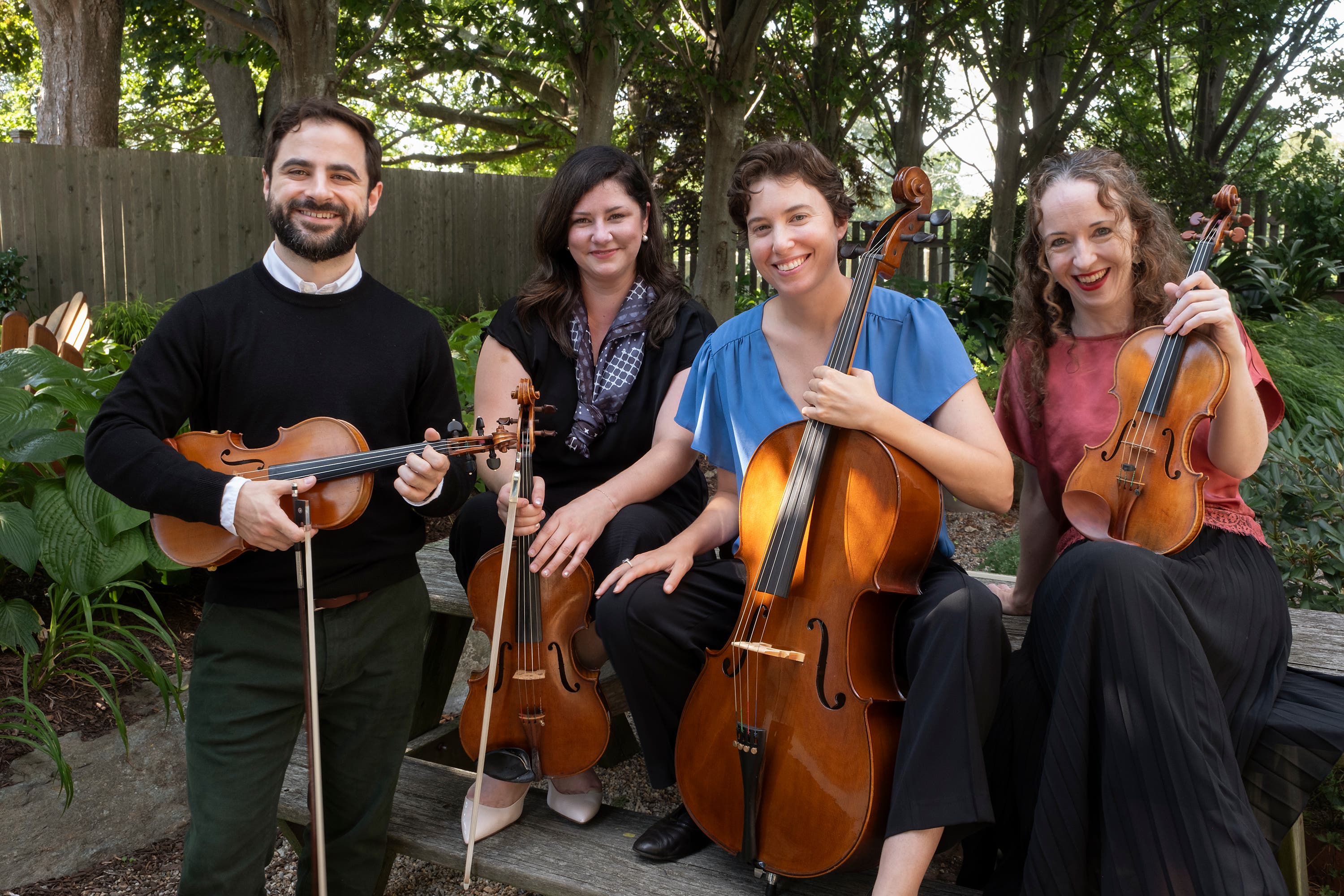 Newport String Quartet Performs at the Central Baptist Community Church of Jamestown