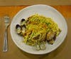 Linguine with clams