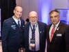 Brig. Gen. Amir Keren; Gala honoree Avraham Ashkenazi; FIDF National Director and CEO Maj. Gen. (Res.) Meir Klifi-Amir, at the FIDF 2019 Virginia Gala.