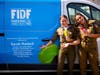 IDF soldiers with ice cream truck donated by FIDF Ohio Chapter