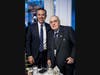 (L-R) Elias Saratovsky and Leon Cooperman