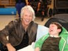 JBJ visited each classroom at the Oakland campus.