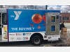 The Y's Rover food truck helps with receiving and delivering food supplies.