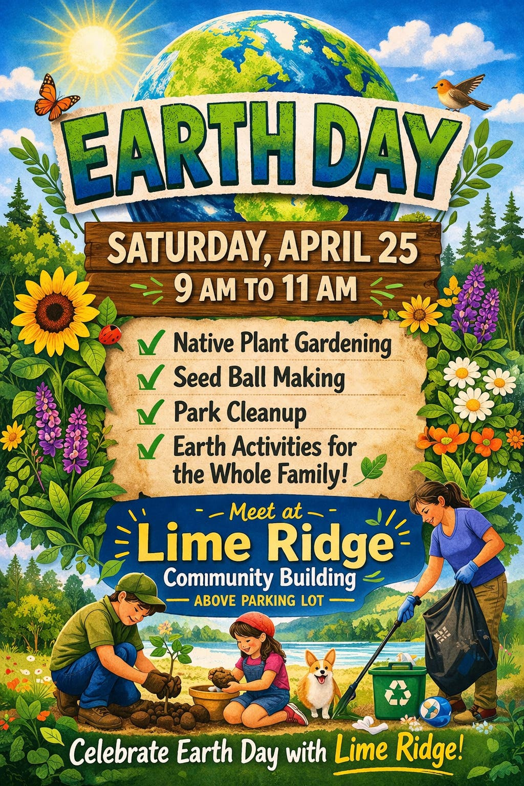 Earth Day at Lime Ridge Open Space