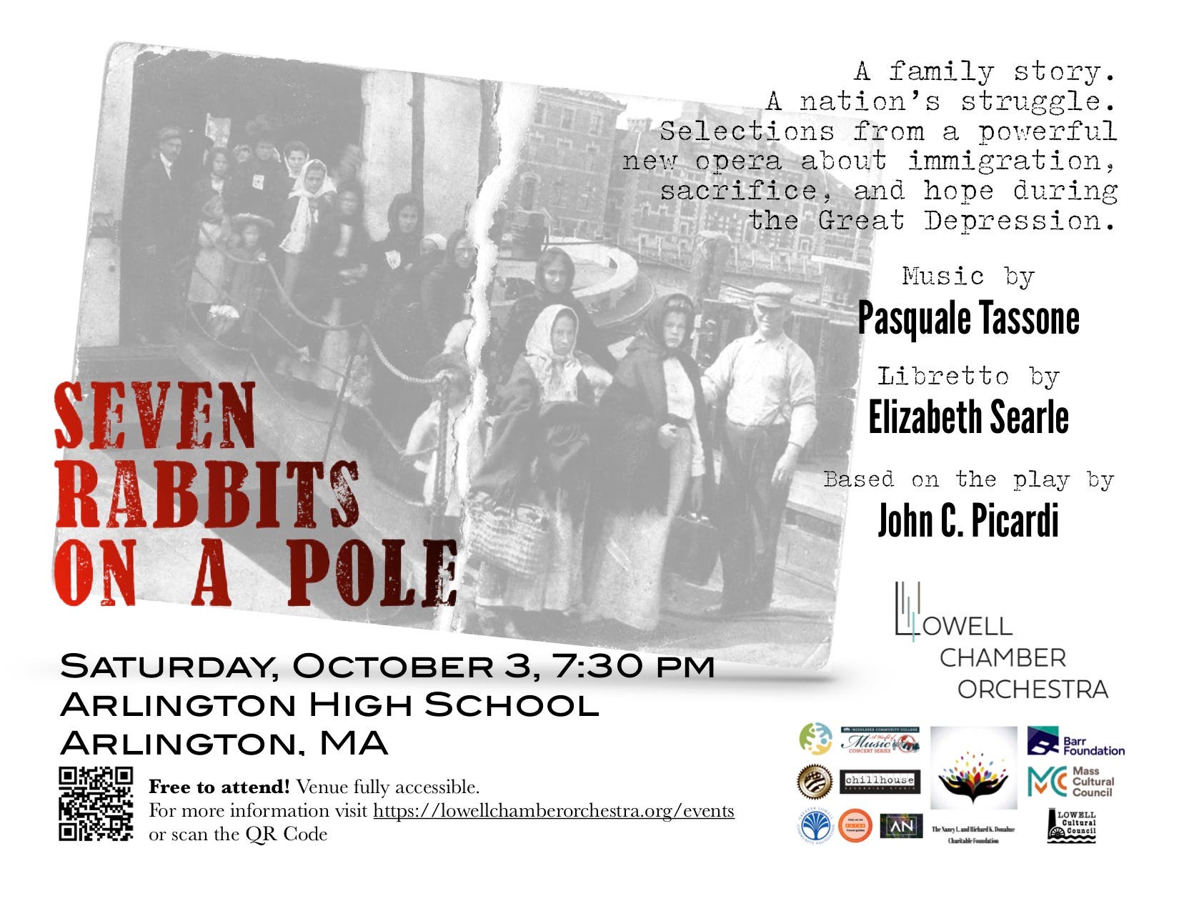 Lowell Chamber Orchestra Concert: "Seven Rabbits On A Pole"