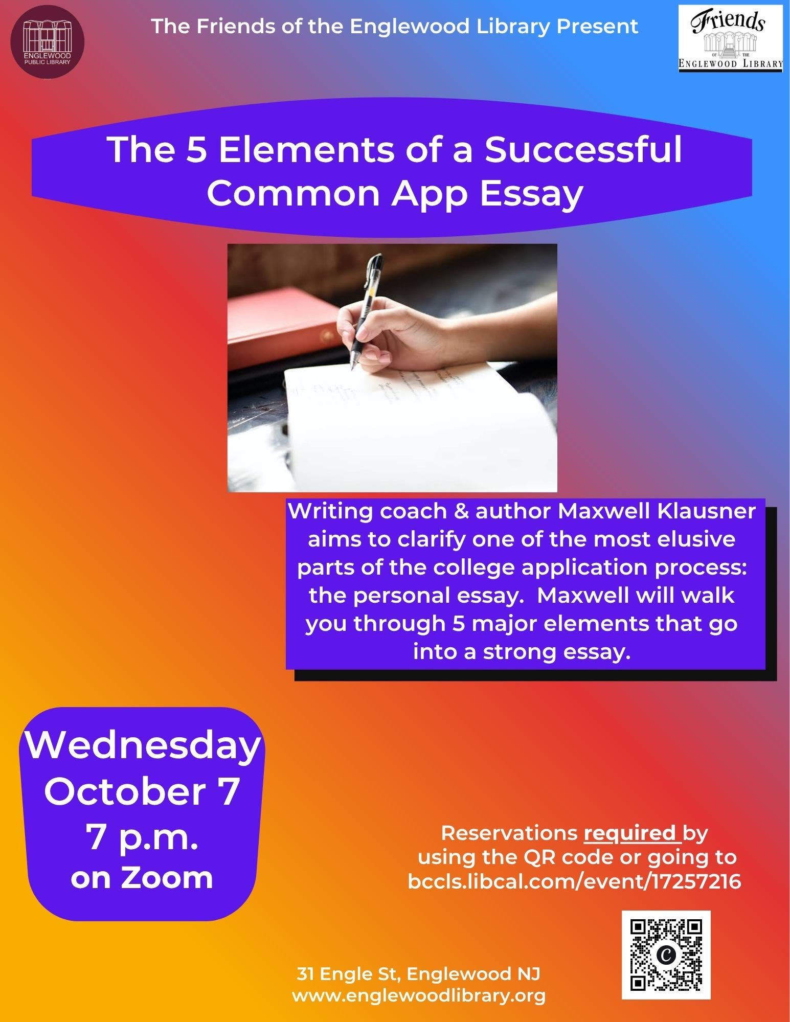 The 5 Elements of a Successful Common App Essay