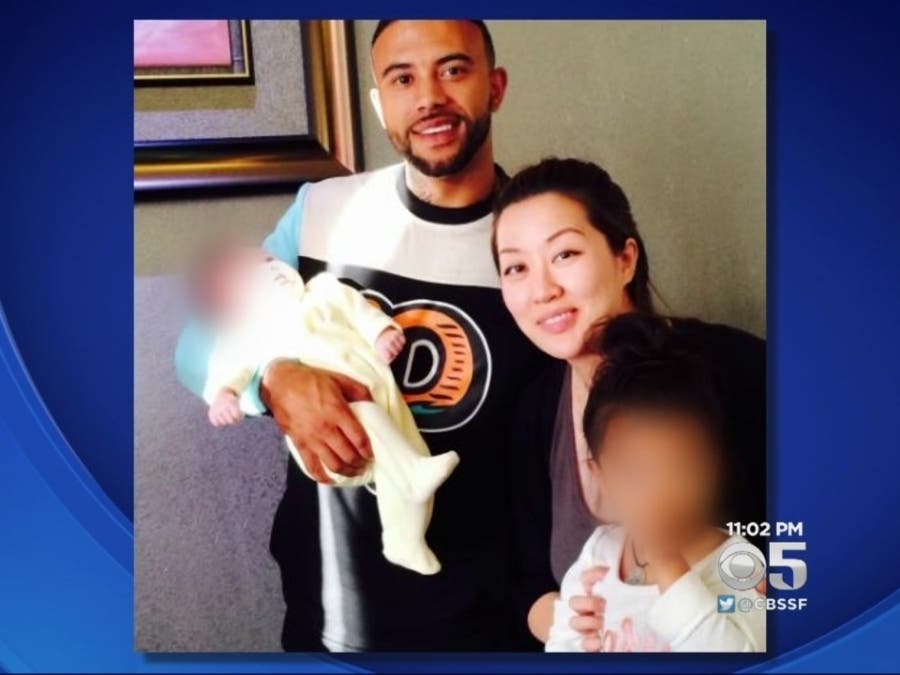 Murder victim Keith Green with Tiffany Li. 