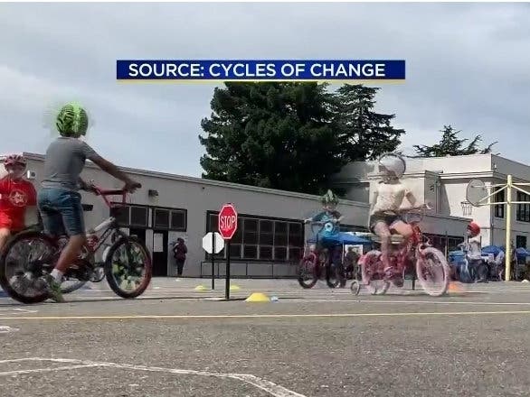 A U-Haul holding the bikes and other equipment was stolen.