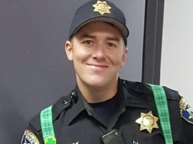 Pleasanton Police Officer Kyle Henrickson.