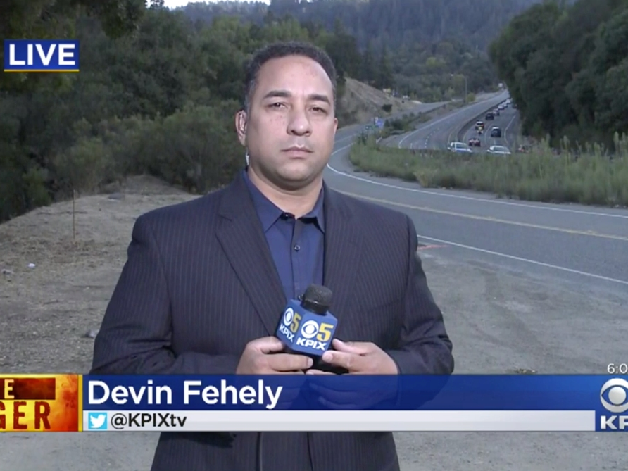 The work is being conducted along a 6.5-mile stretch of Highway 17 in the Santa Cruz Mountains.