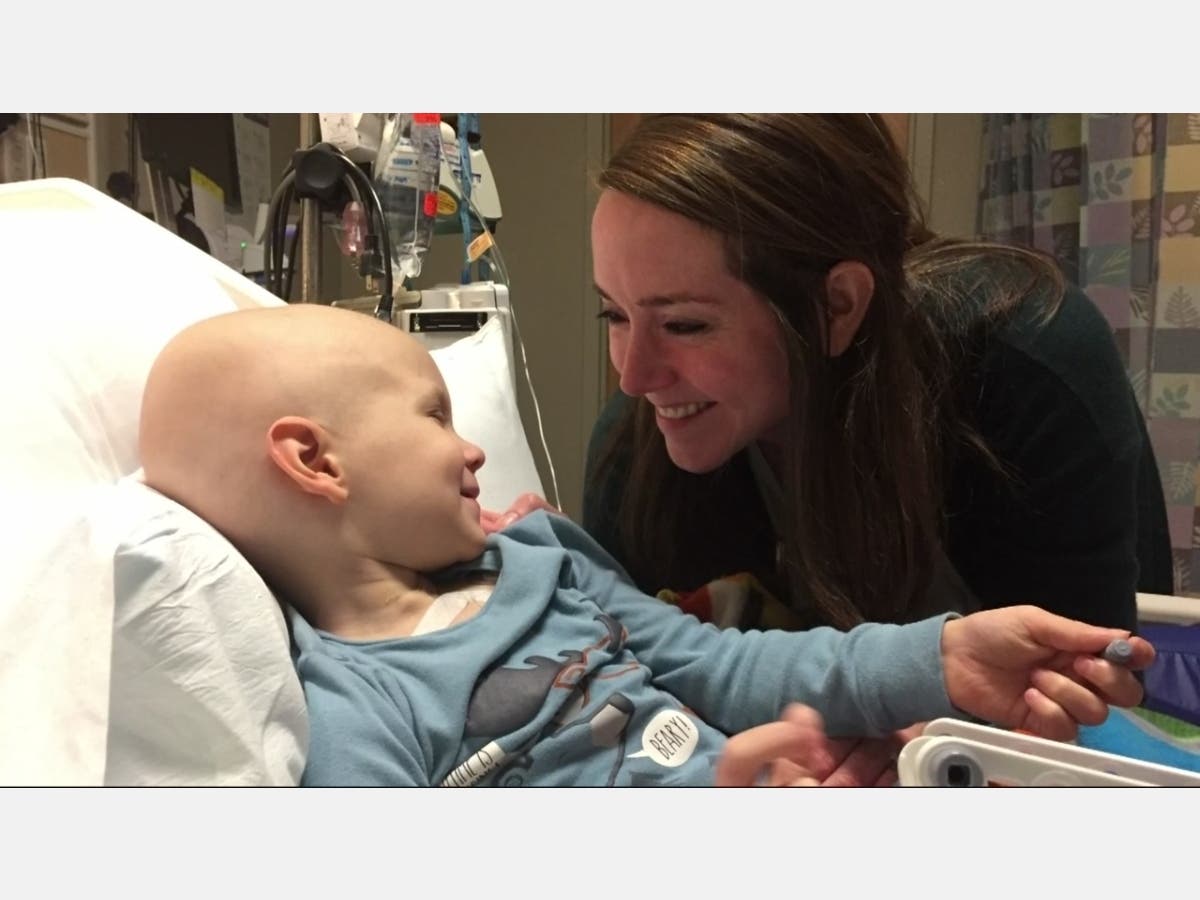 Christopher and his mom, Erin, who said, “He is a very fun, smart little boy who loves most of all to do Legos and homework."