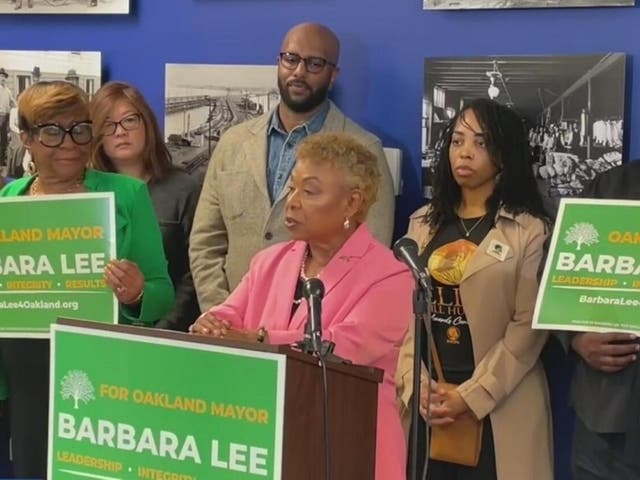 Oakland Mayor-Elect Barbara Lee Speaks About Her Plans For Office ...