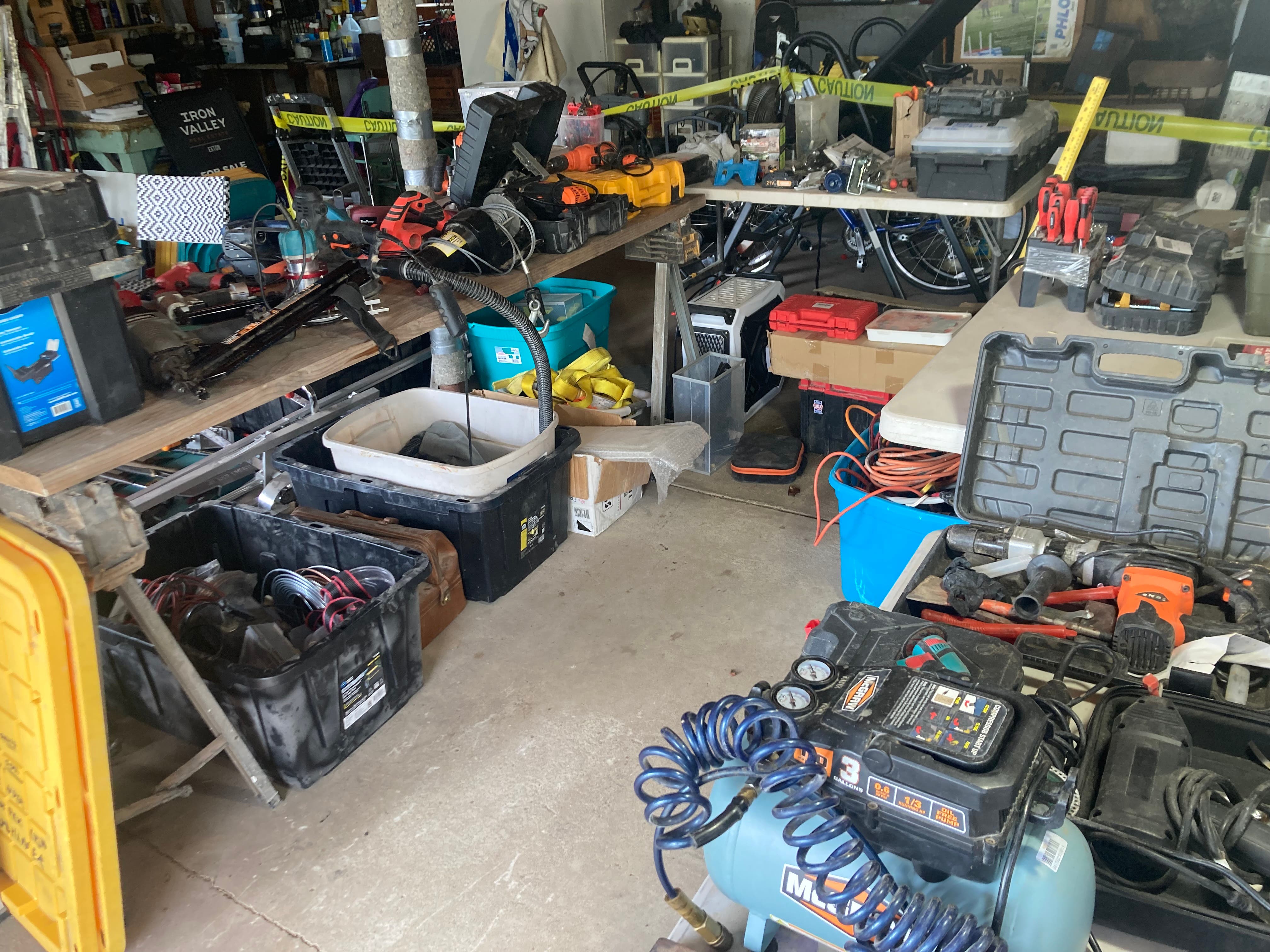 Garage Sale - Tools, Tools, and Hardware