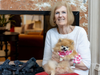 The Glades at ChampionsGate resident and her dog on All American Pet Photo Day.
