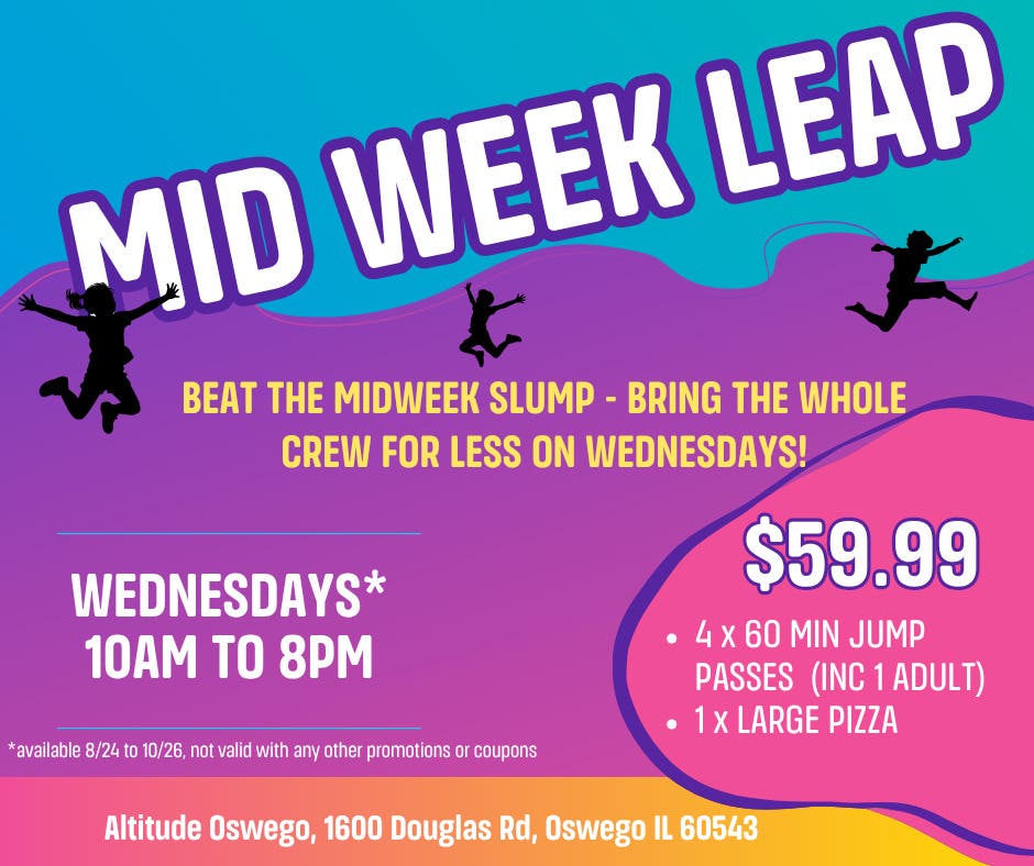 Mid Week Leap @Altitude!