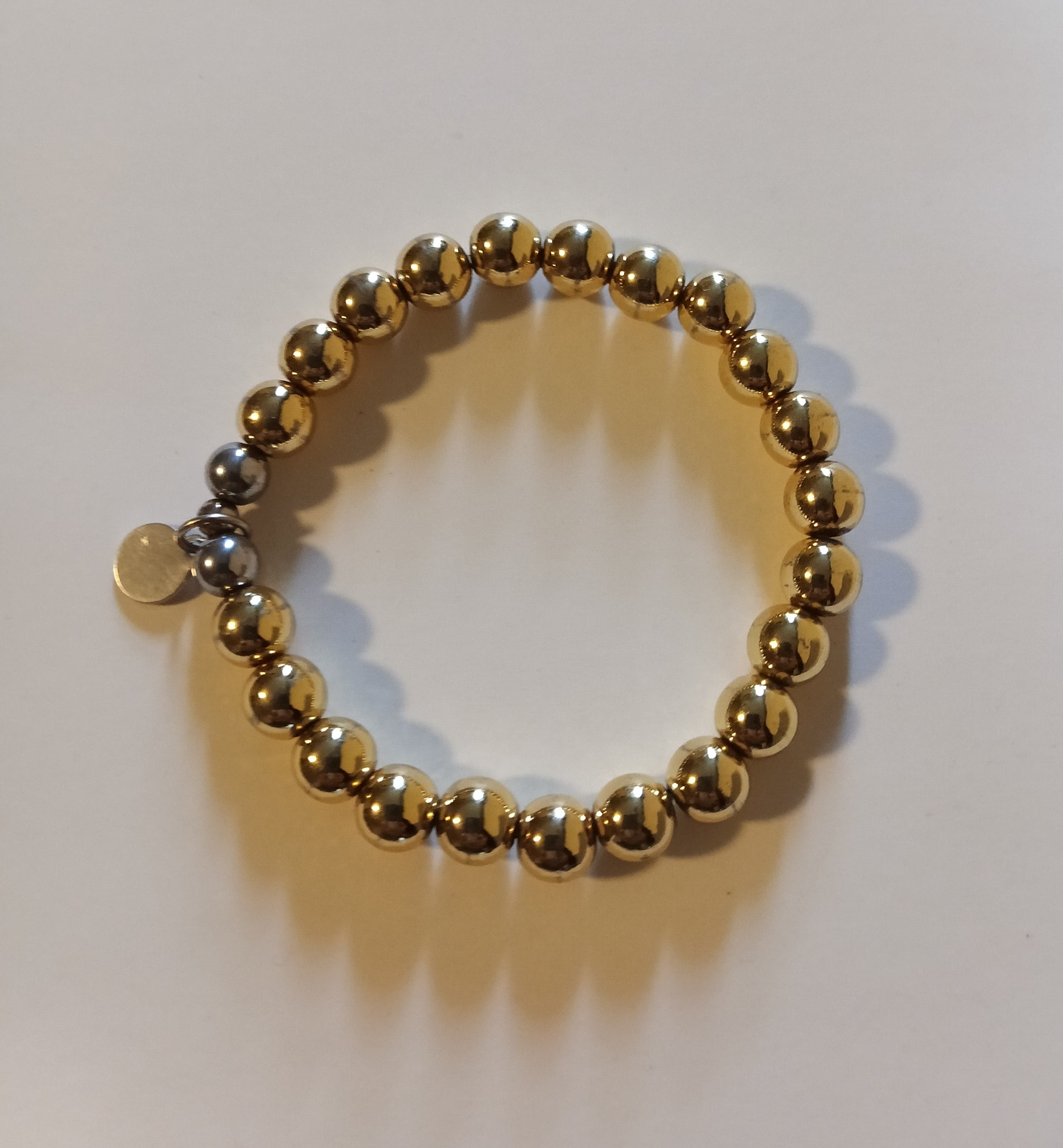6mm 14k yellow gold filled bracelet