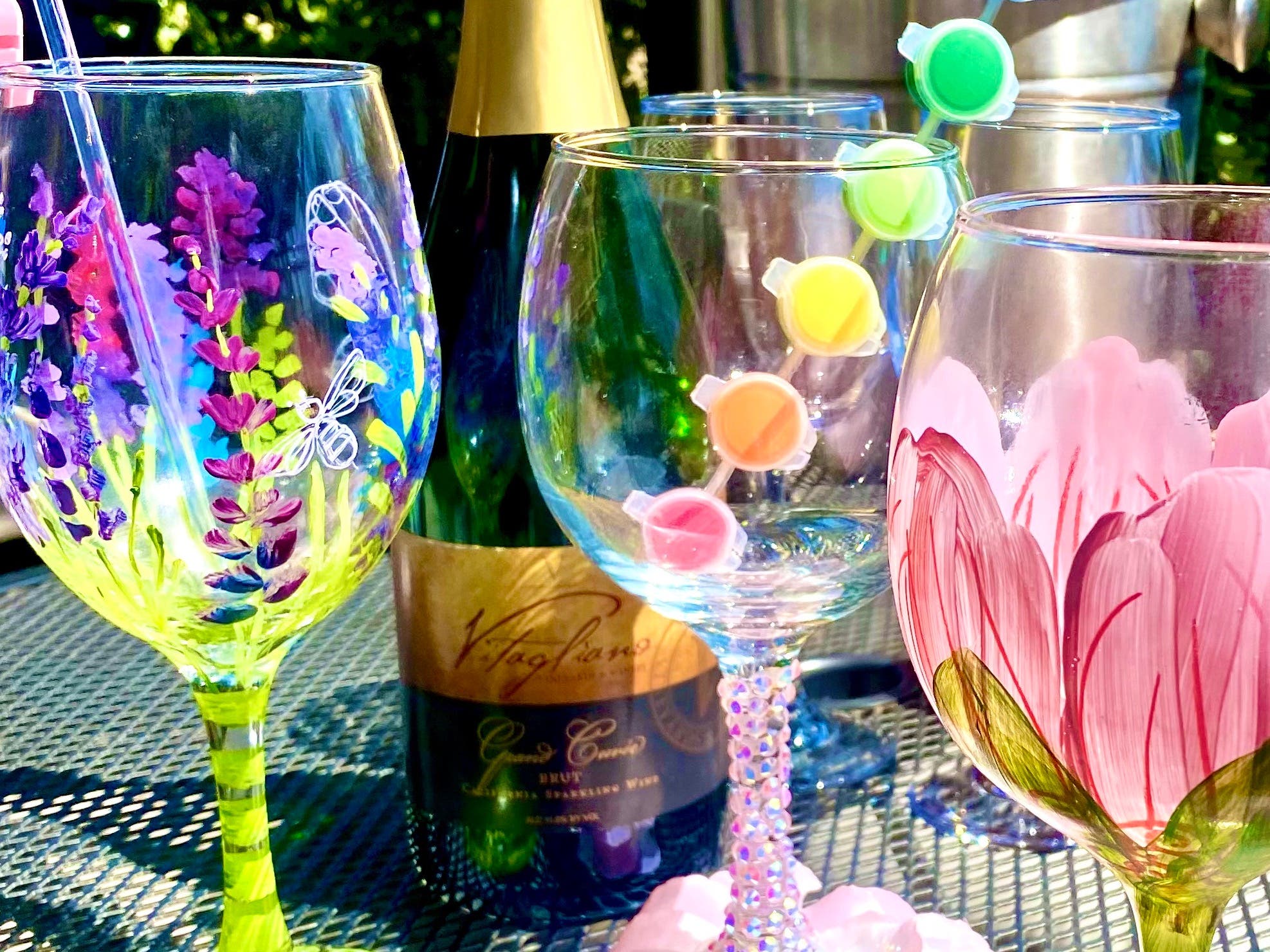 May 4 Wine Glass Painting Class Murrieta, CA Patch