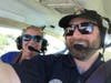 Maj Lee Berry, Spartanburg composite Squadron, flies Socastee Elementary educator Mrs. Kenly over South Carolina in September.